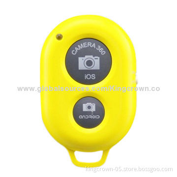 Bluetooth Shutter Remote for iPhone 5, 5C and 5S, iPad and iTouch